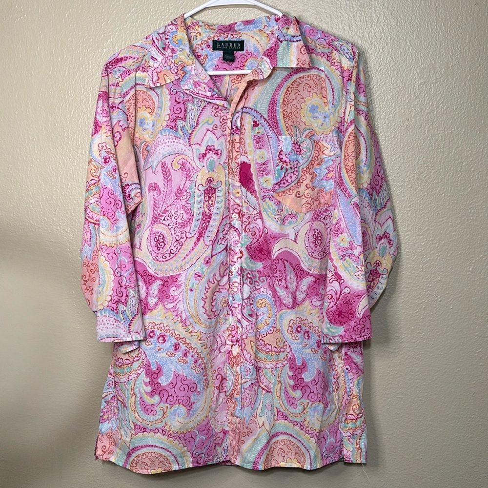 Lauren Ralph Lauren Paisley Shirt